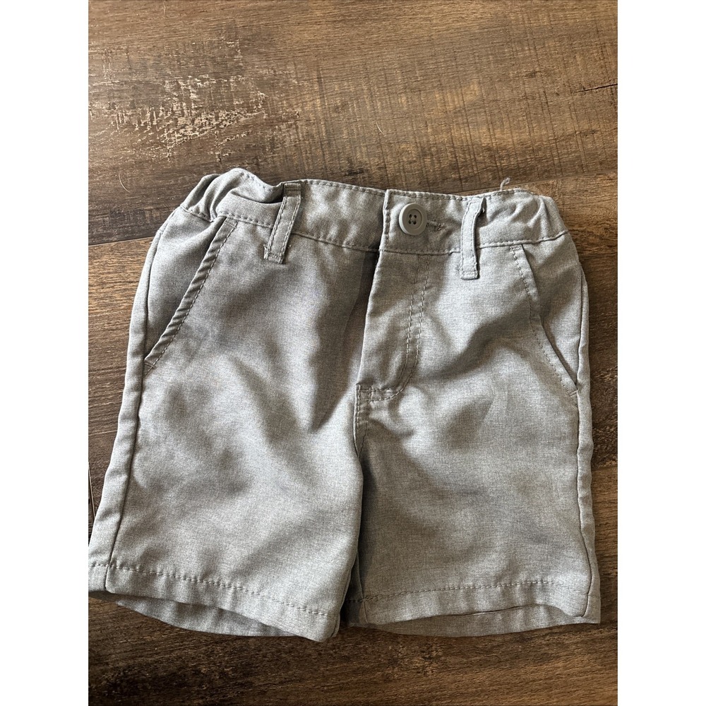 Cat & Jack Boys 2t Golf Shorts Athletic Adjustable Gray